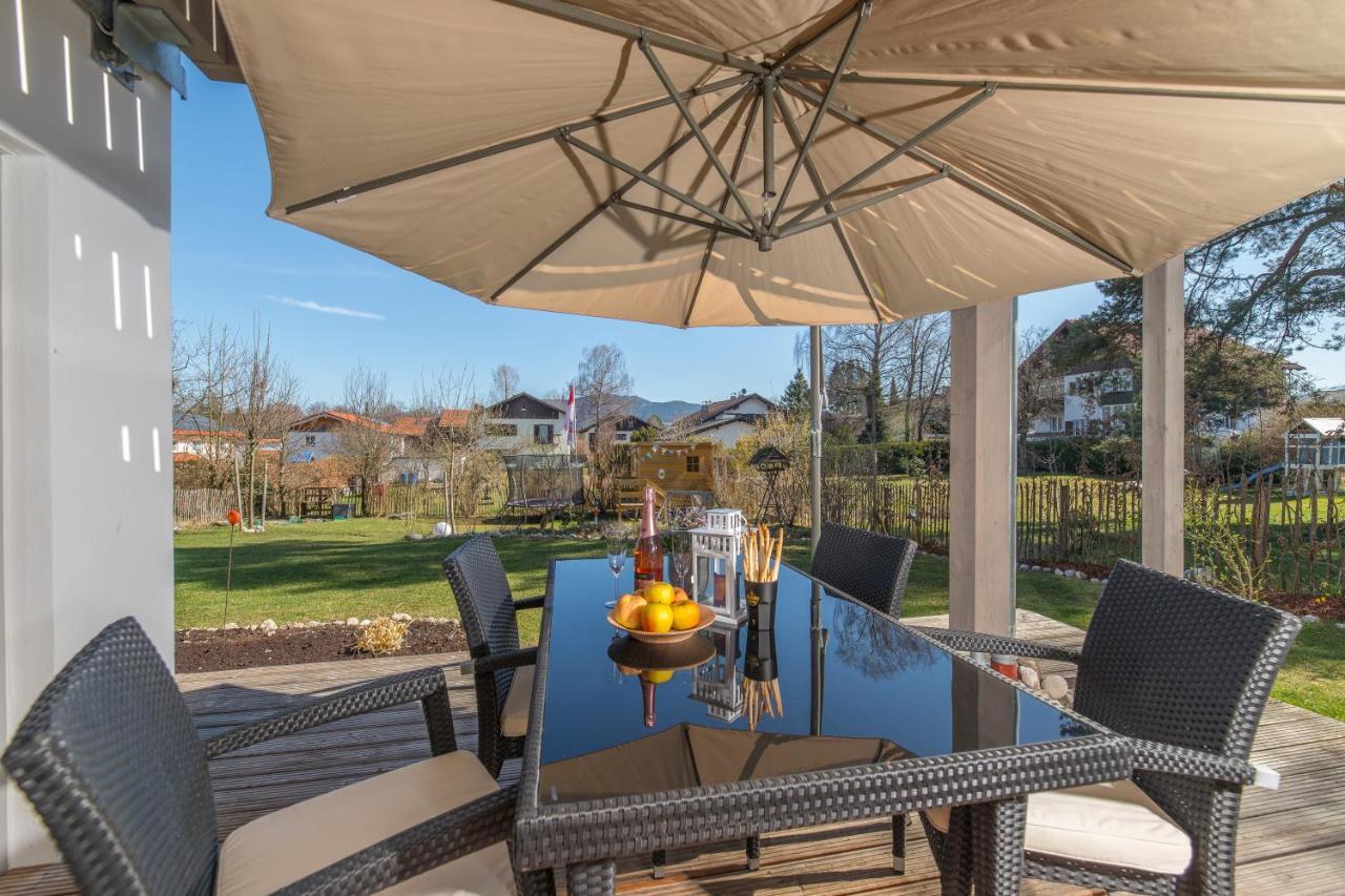 Helle Wohnung Mit Bergblick & Eigener Terrasse Bad Tölz Exteriér fotografie